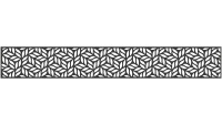 planeo Gardence inserto design - Leafs 179,5x25,5x0,15 cm