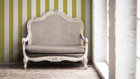 Carta da parati non tessuta Alpha Architects Paper Modern Beige Green Metallic 292