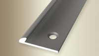 profilo per bordi planeo 2500 mm look acciaio inox 355