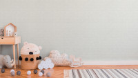 Carta da parati in vinile Best of Wood'n Stone 2a edizione A.S. Création muro in pietra bianco crema 811