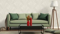 Carta da parati in vinile beige fiori vintage & nature hygge 234