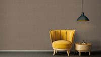Carta da parati in vinile Absolutely Chic Architects Paper Modern Plain Metallic Brown Grigio 701