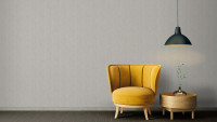 Carta da parati in vinile Absolutely Chic Architects Paper Modern Metallic Grey 765
