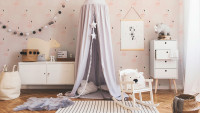 Carta da parati in vinile per ragazzi e ragazze 6 A.S. Création carta da parati moderna per bambini fenicotteri beige grigio grigio bianco 983