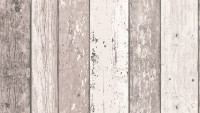 Carta da parati in vinile Best of Wood'n Stone 2a edizione A.S. Création muro in legno stile country in legno marrone crema 053