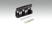 clip di fissaggio planeo in plastica per battiscopa planeo - 50 pz. per conf.