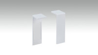 Pezzo di collegamento autoadesivo per battiscopa F100201M Modern White 18 x 50 mm - 2pz. (9062282001)