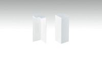 Angoli esterni autoadesivi per battiscopa F100202M Bianco moderno 18 x 80 mm (9062312001)