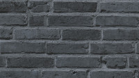 Carta da parati in vinile Best of Wood'n Stone 2a edizione A.S. Création muro in pietra grigio nero 833