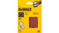 DeWalt Foglio abrasivo 115x140mm K60 25pz.