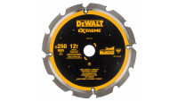 Lama per sega circolare DeWalt Diamond PCD 250mm 12 denti - codolo da 30mm
