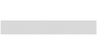 planeo Gardence inserto design - Grid 179,5x25,5x0,08 cm