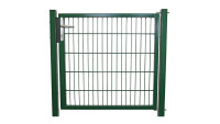 Porta universale media a 1 pannello verde muschio inclusi i pali della porta