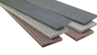 planeo pavimenti WPC listello di copertura marrone scuro per pannelli di decking - 2,2 m