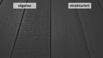 planeo TitanWood - Struttura in legno massiccio grigio scuro