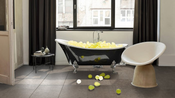 Pavimentazione in laminato Parador - Trendtime 5 Struttura in pietra granito grigio perla mini bisello