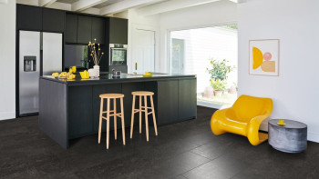 Pavimentazione in laminato Parador - Trendtime 5 Granito antracite Struttura in pietra Mini bisello