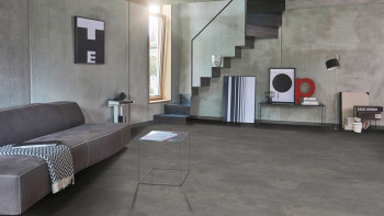 Laminato Parador - Trendtime 5 Calcestruzzo grigio scuro Struttura in pietra Mini bisello