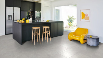 Pavimentazione in laminato Parador - Trendtime 5 Ornamento in calcestruzzo grigio chiaro Pietra Grigio Chiaro Struttura Mini bisello