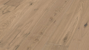 MEISTER Pavimento in legno - Natureflex HD 100 Quercia autentico greige puro 20018 | Aspetto autentico (500139-2200210-20018)