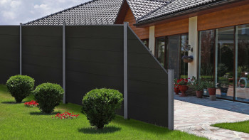 planeo Solid Grande - Recinto a innesto Nero co-ex