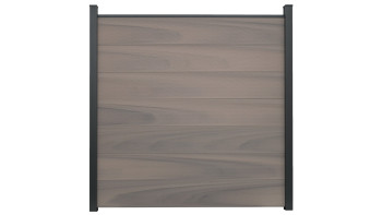 planeo Solid Grande - recinzione a innesto Bi-Color co-ex