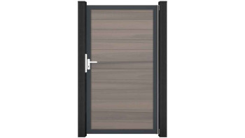 planeo Gardence Strong - Porta universale BPC Bicolore co-ex con antracite telaio in alluminio 150x180x4cm