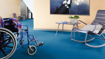 Gerflor pavimento industriale GTI MAX CONNECT Blu