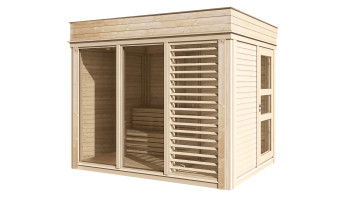planeo Sauna Paradiso 3x2 (monolocale) finitura naturale