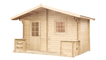 planeo sauna casa de luxe Sanna 70 finitura naturale