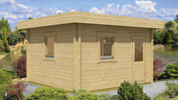 planeo sauna casa de luxe Keijo 70 finitura naturale