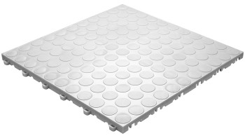 planeo click tile Spot - bianco-alluminio