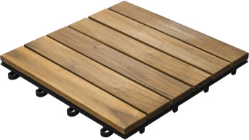 planeo tegola per legno per esterni acacia 30x30 cm - 5 pz.