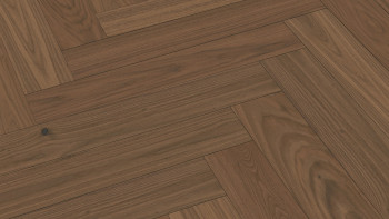 planeo Pavimento in legno - Noble Wood Noce a spina di pesce Notodden | Made in Germany (EDP-4298)