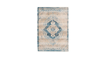 tappeto planeo - Barocco 500 crema / blu