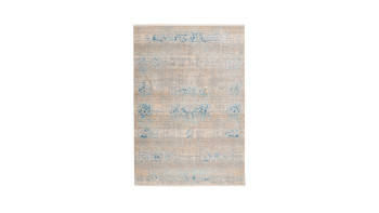tappeto planeo - Barocco 300 grigio / turchese