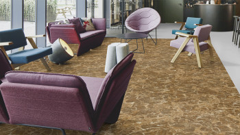 Forbo Allura Materiale 55 Vinile adesivo - Marmo ocra (636782DR5_con)