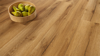 planeo Vinile rigido Klick - SolutionX 2in1 BigSize Atelier Oak Tavola XL lunga 1,83 m | isolamento acustico integrato (ECF-BS-85)