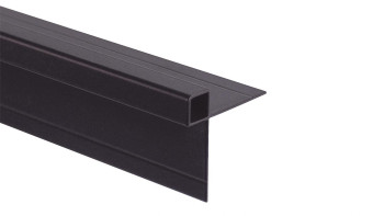Trespa Proface Profilo d'angolo esterno - Ardesia Ebano 3000 mm