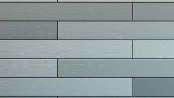 planeo HPL Stripes - Rivestimento di facciata Mix Grey