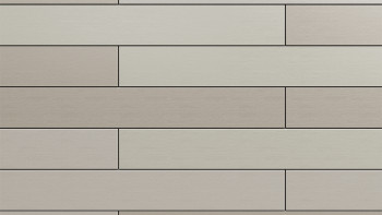 planeo HPL Stripes - Rivestimento di facciata mix grigio chiaro