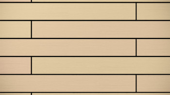 planeo HPL Stripes - rivestimento di facciata mix crema