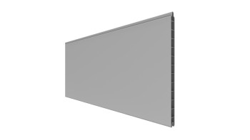 planeo Basic - profilo singolo grigio argento