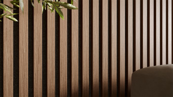 planeo Pannello acustico da parete ISO - Rovere marrone 240x60cm