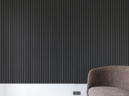 planeo pannelli acustici ISO - rovere nero - 240 x 60 cm