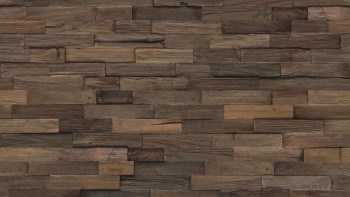 planeo WoodWall - Legno di teak carbonizzato