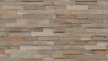Skaben WoodWall - Legno di teak affumicato
