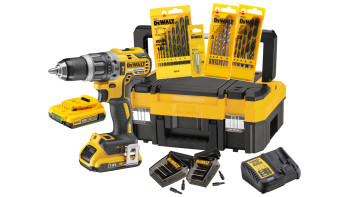 DeWALT 18V Battery Impact Drill Set DCK796 - 2 x 2Ah Batteria + 71 pz. accessori