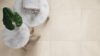 planeo DIYTile piastrelle per pavimento in marmo - 60 x 60 x 12 mm Beige PT