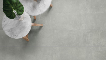 planeo DIYTile piastrelle per pavimento in cemento - 30 x 60 x 12,5 cm cemento grigio PT